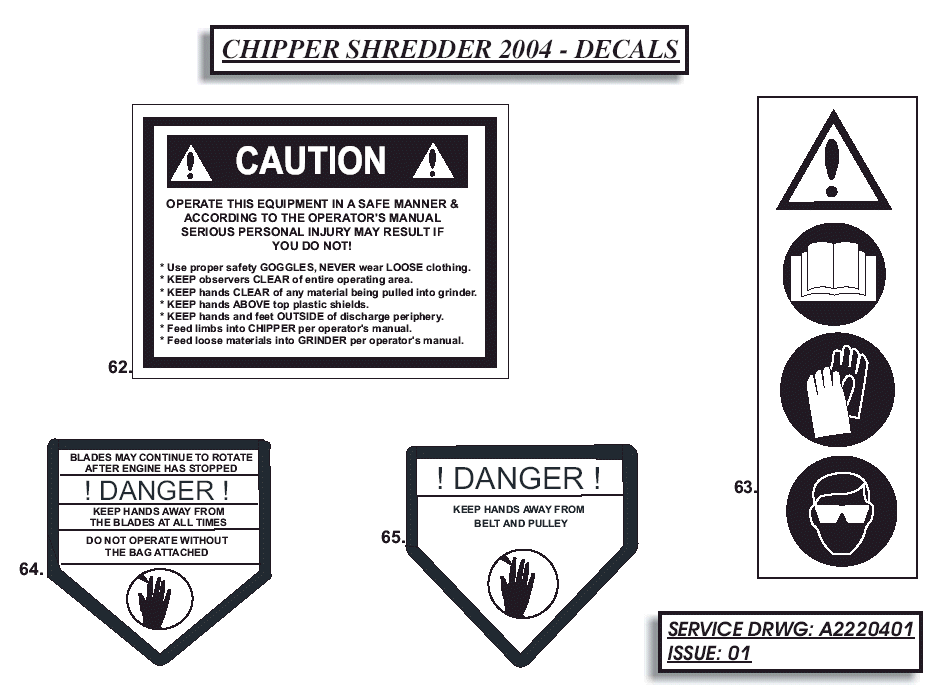 Chipper Shredder 2004 c