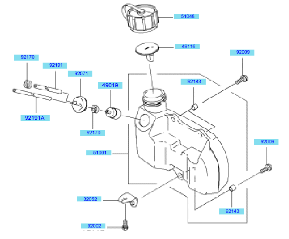 Fuel Tank & Fuel Valve