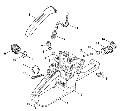 Tank housing