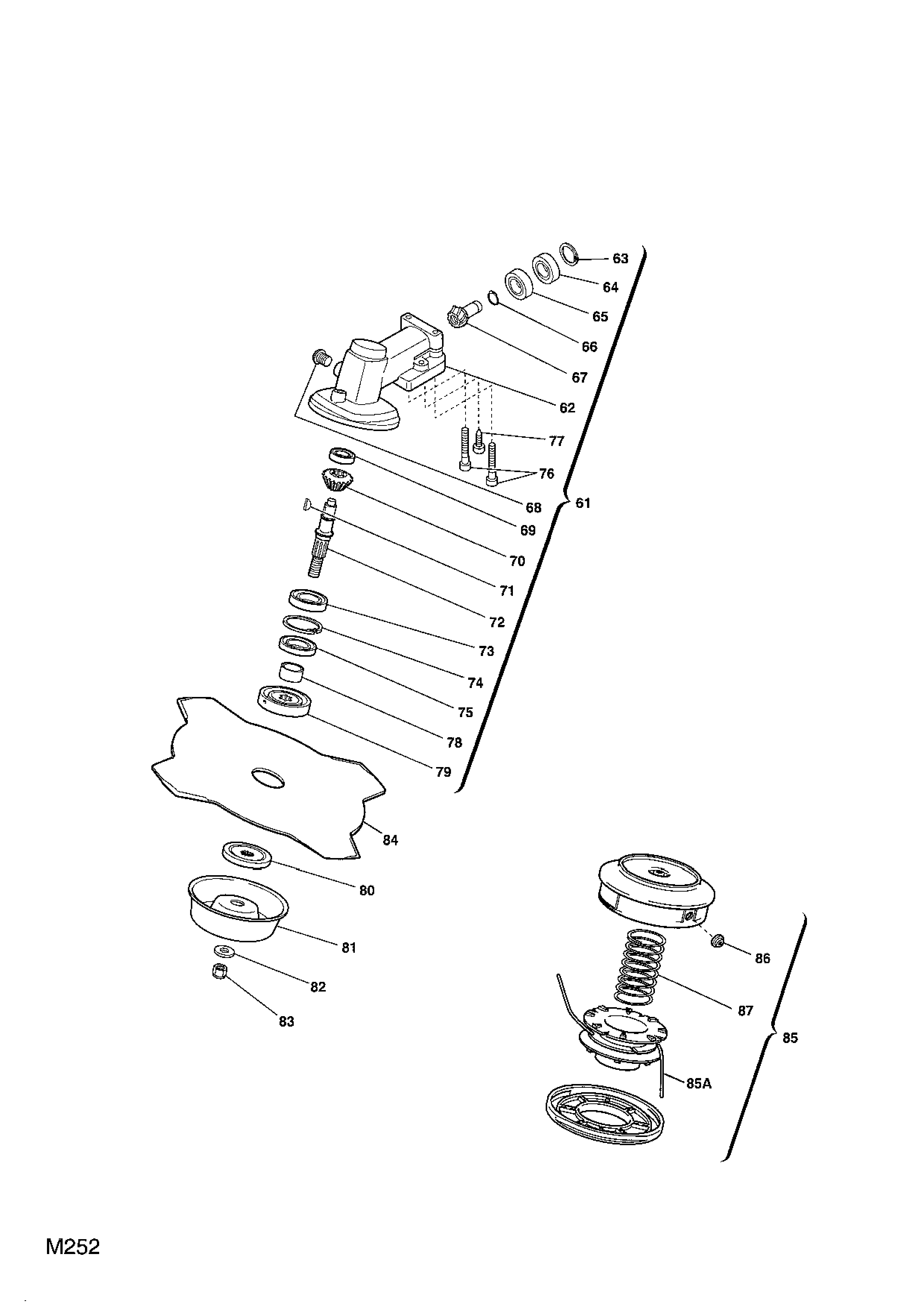 Brush Cutter Gear Case
