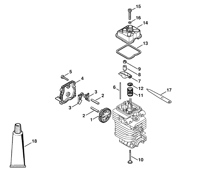 Valve timing gear