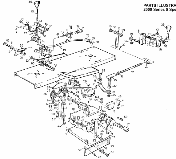 5 speed transaxle drive system