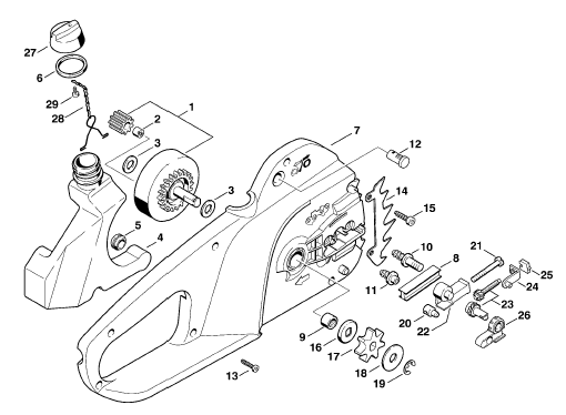 Handle housing