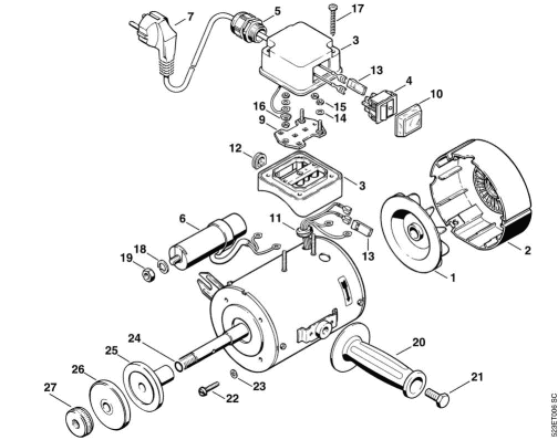 D-Electric motor 230 V_50 Hz
