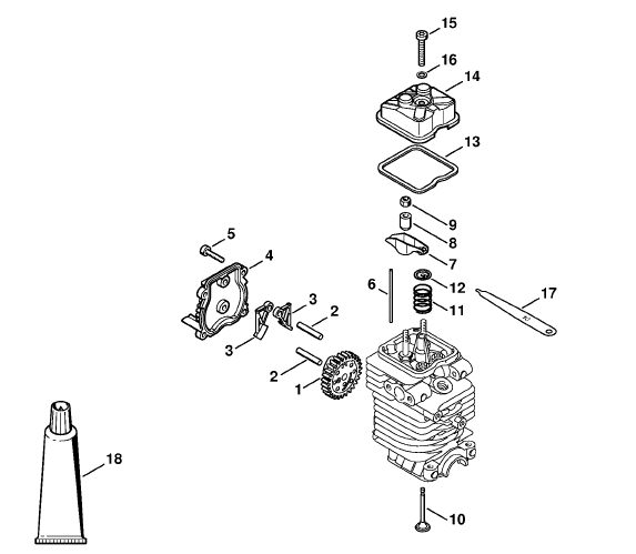 Valve timing gear