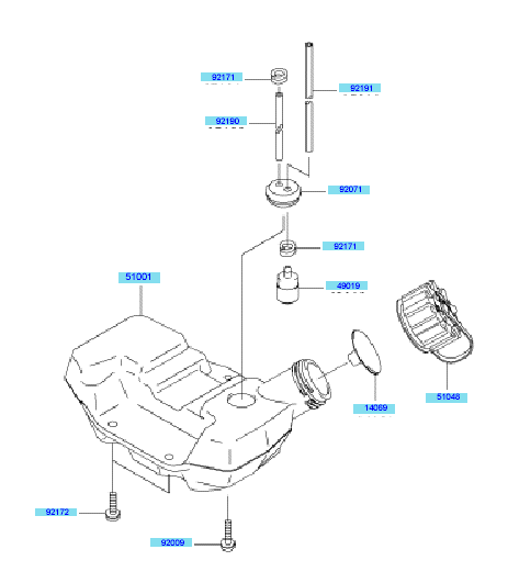 Fuel Tank - Fuel Valve