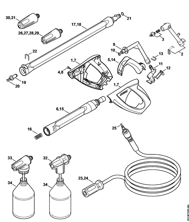F SPRAY GUN