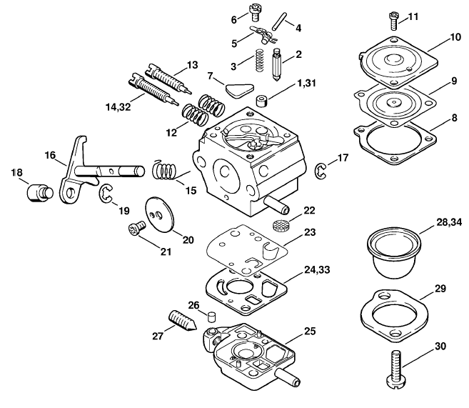 Carburetor SK8