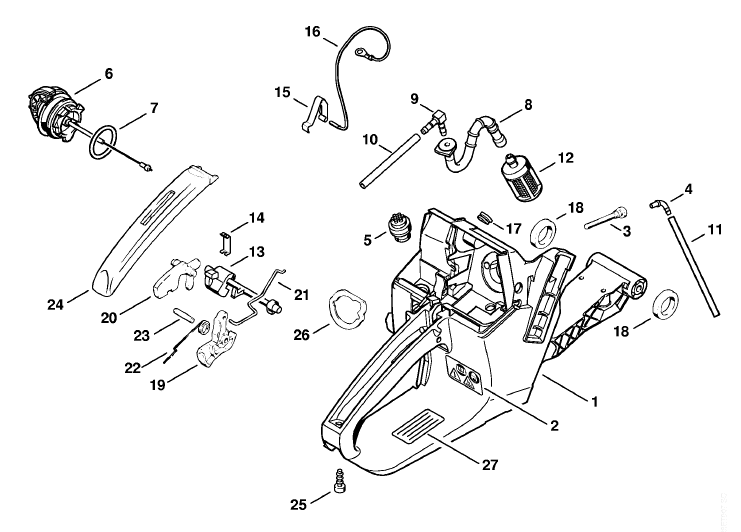 Tank housing