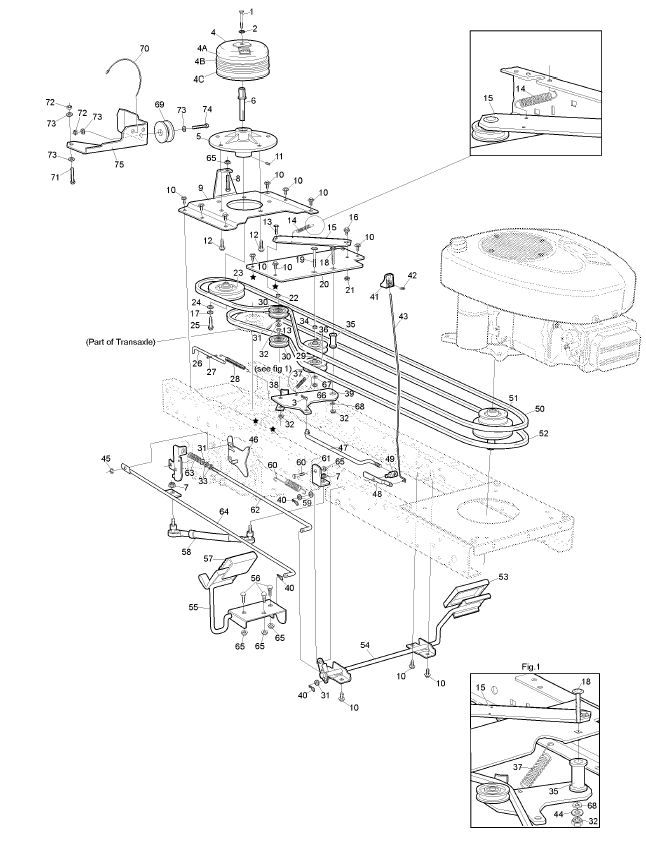 Transmission Drive- Control Pedals