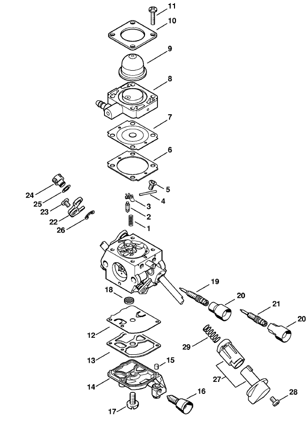 Carburetor C1M-S146 California
