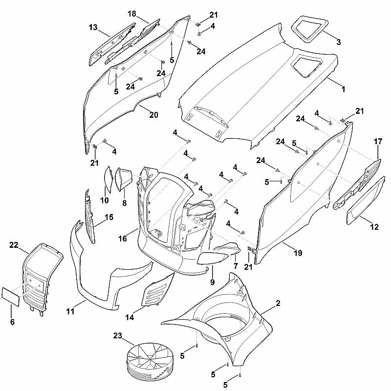 D - Engine Hood