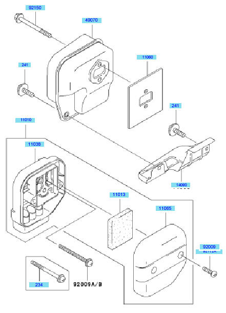 Air Filter & Muffler