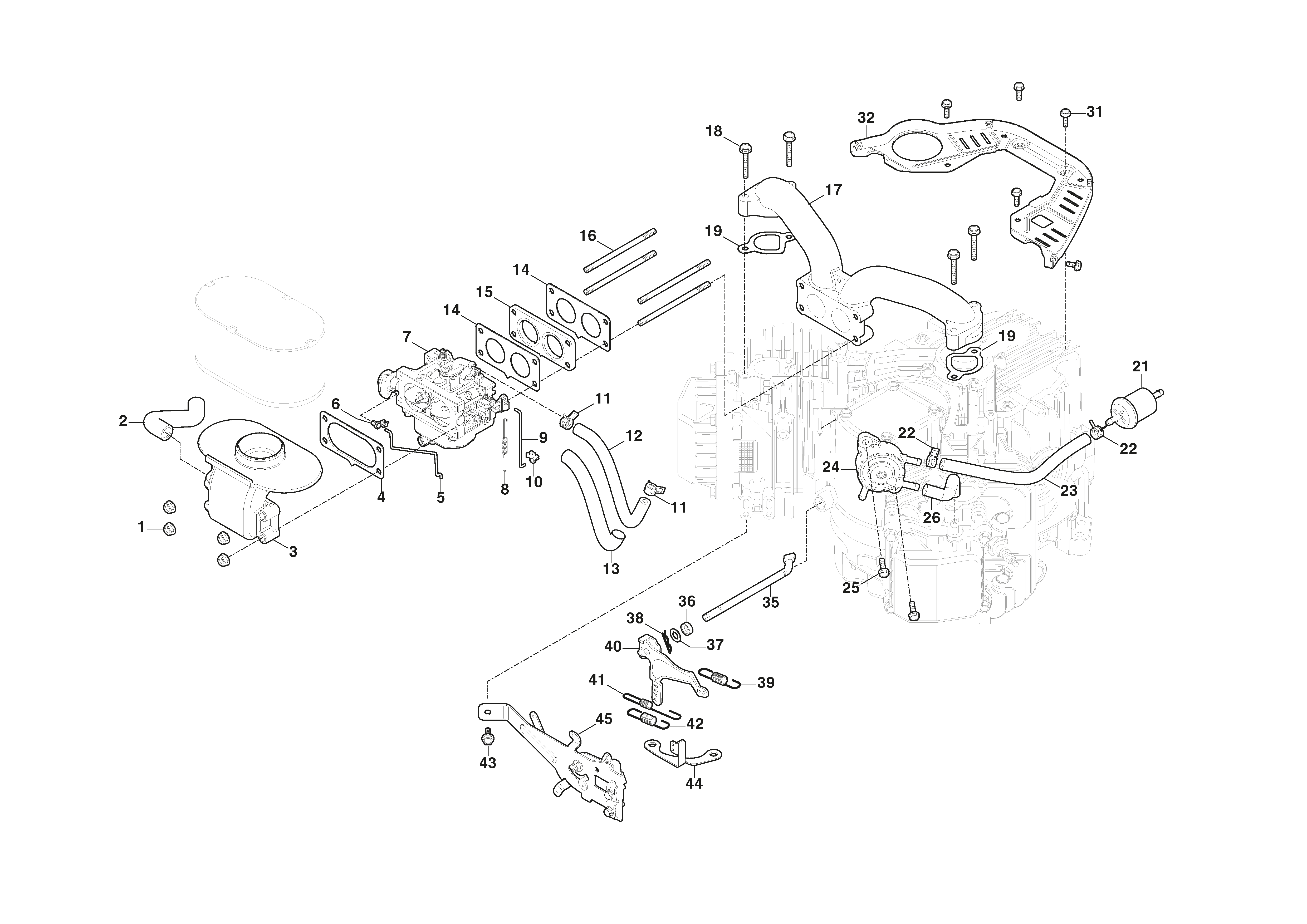  Carburetor, Fuel Pump
