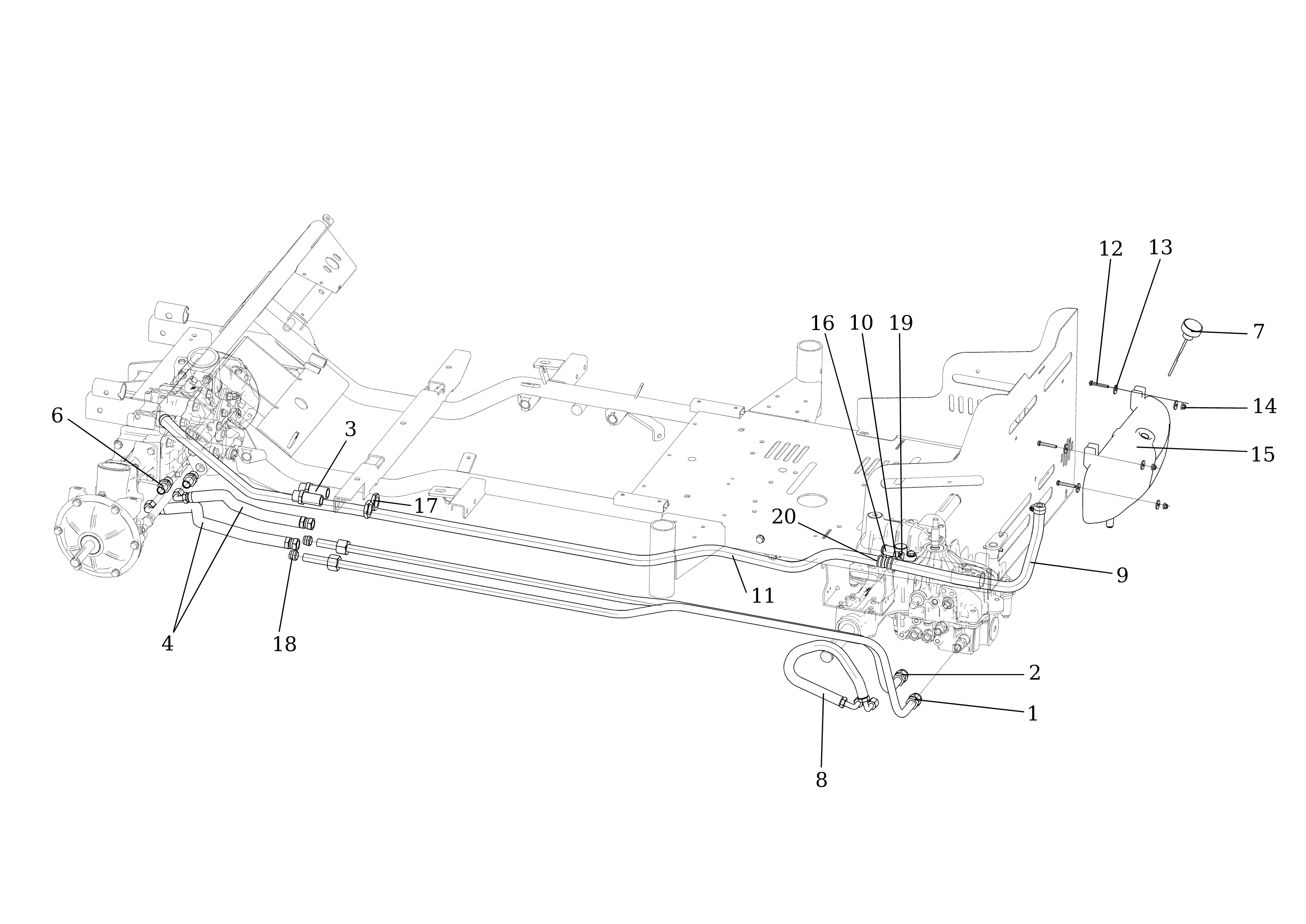 Hydraulic distribution