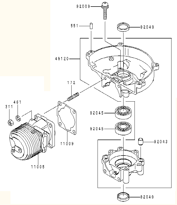 CYLINDER/CRANKCASE