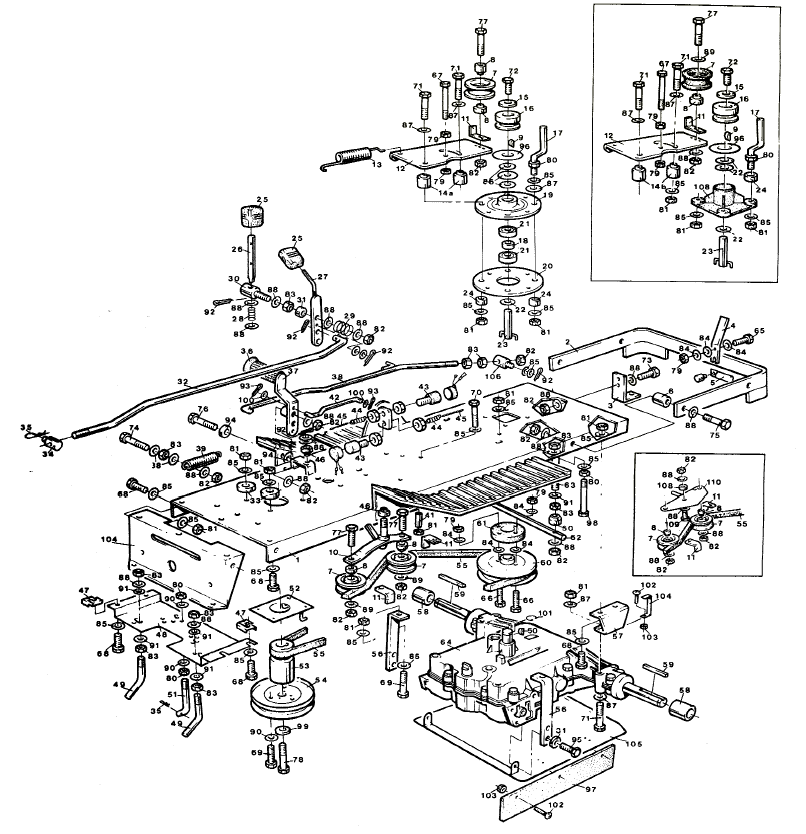Tractor chassis