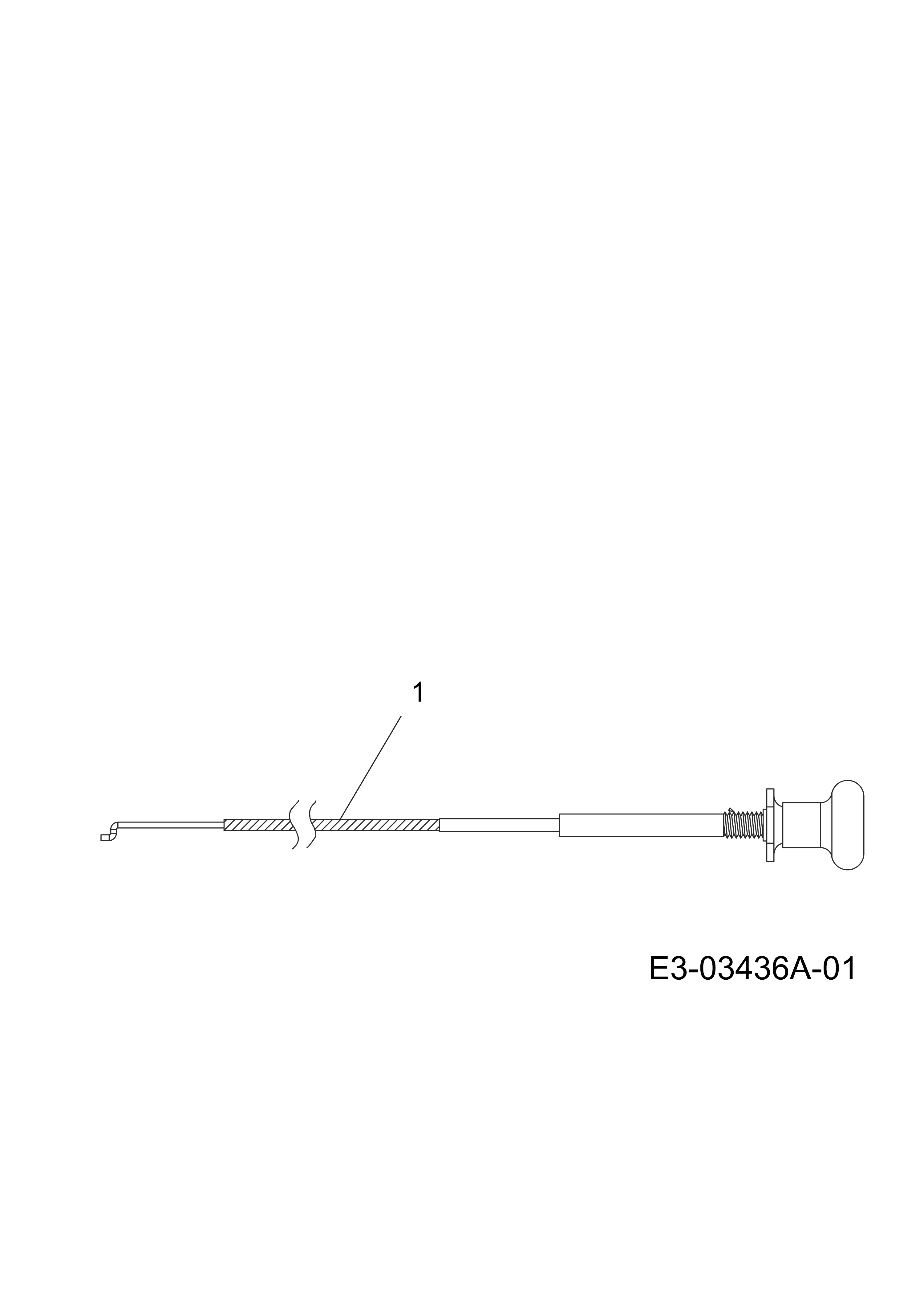 Starter cable