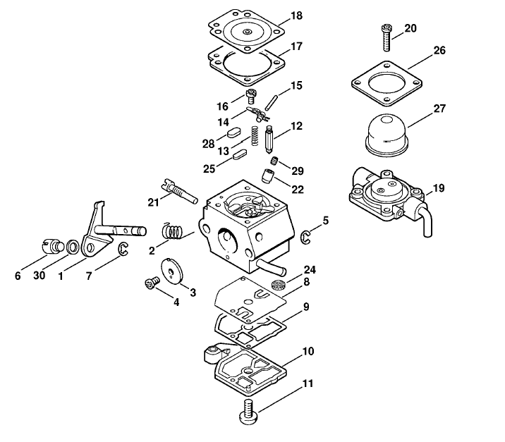 Carburetor C1QS53A