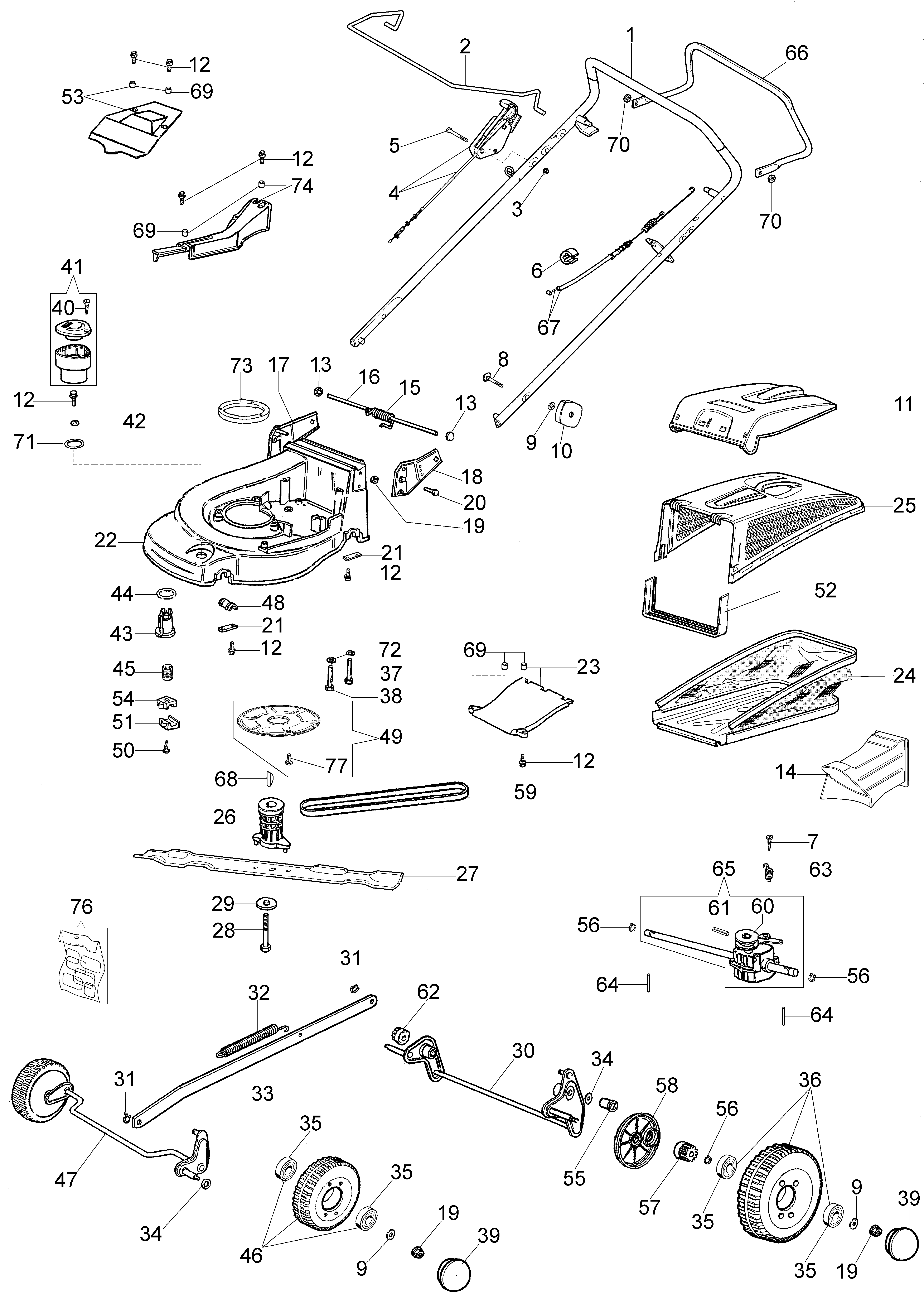 Illustrated parts list (From June 2007)