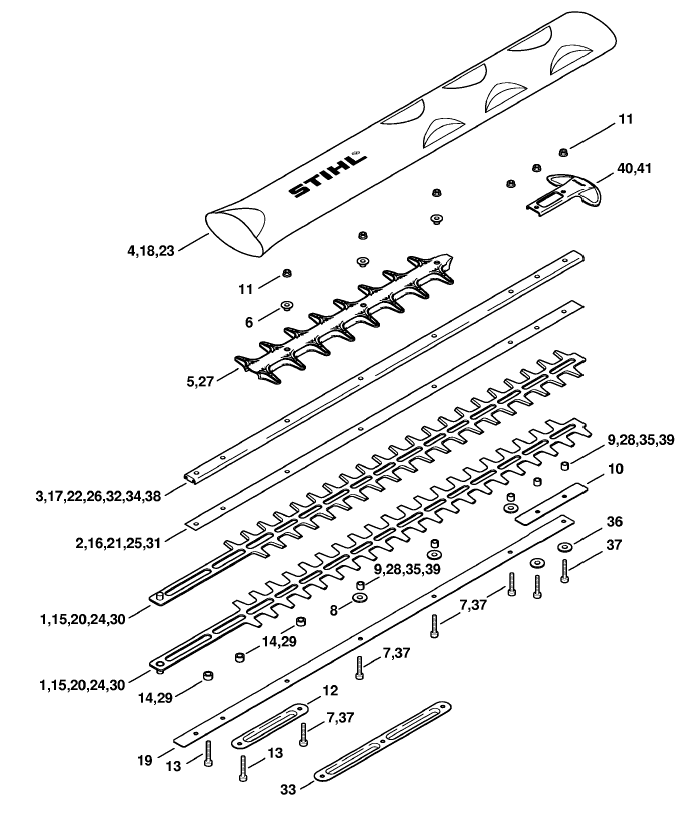Cutter bar HS 81