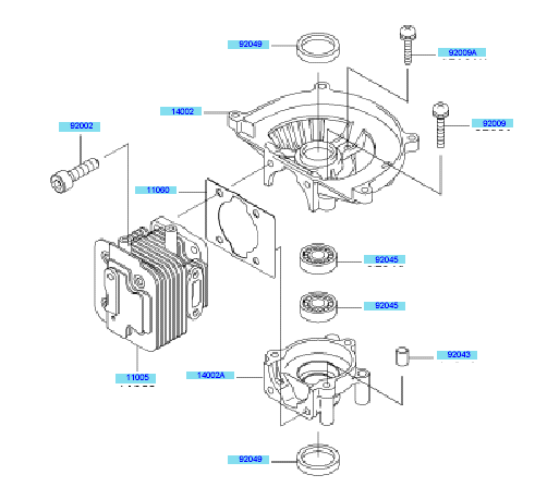 Cylinder & Crankcase