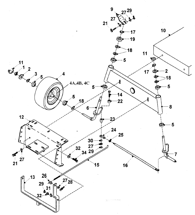 Front Axle Assembly