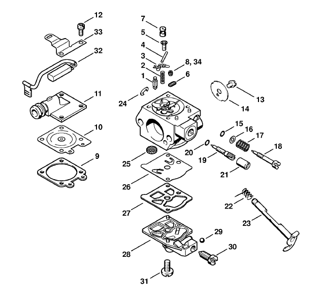 Carburetor WTE-1
