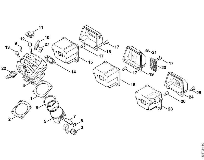 Cylinder/Muffler