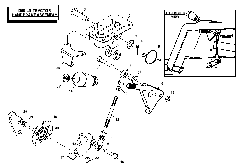 Handbrake Assembly