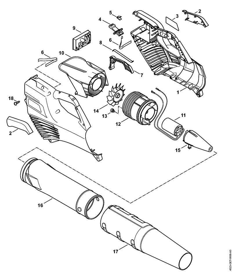 A HANDLE HOUSING 