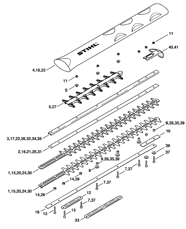 Cutter bar HS 81