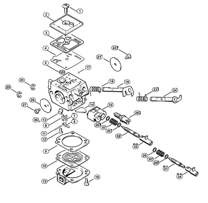 Carburetor C3A-S39B (USA, CDN)