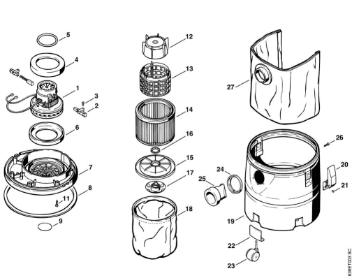 B-Electric motor