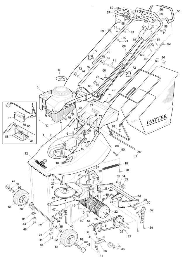 Main Frame Assembly