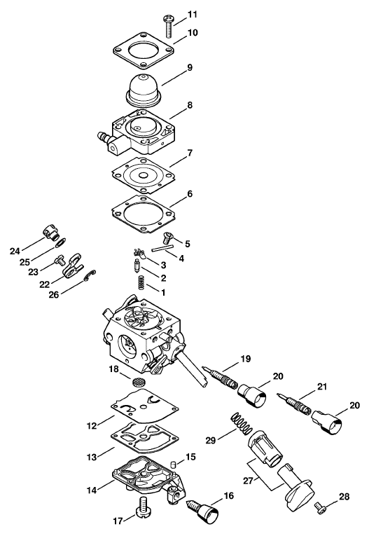 Carburetor C1M-S146 California