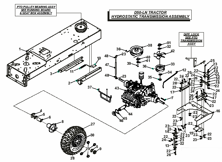 Hydrostatic Transmission Assembly