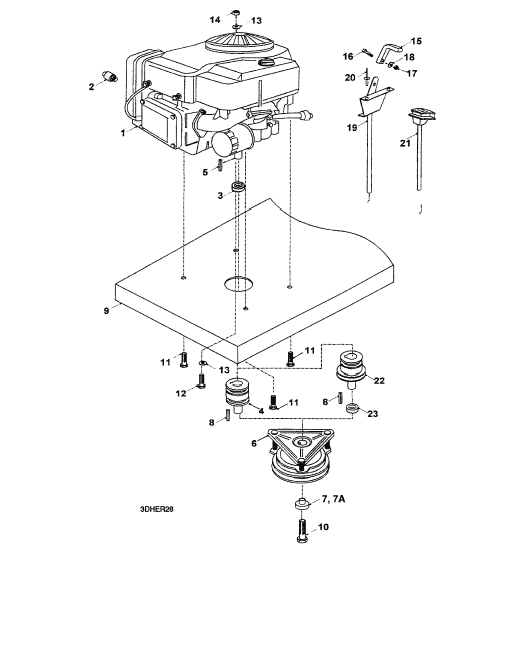Briggs and Stratton Engine Assy