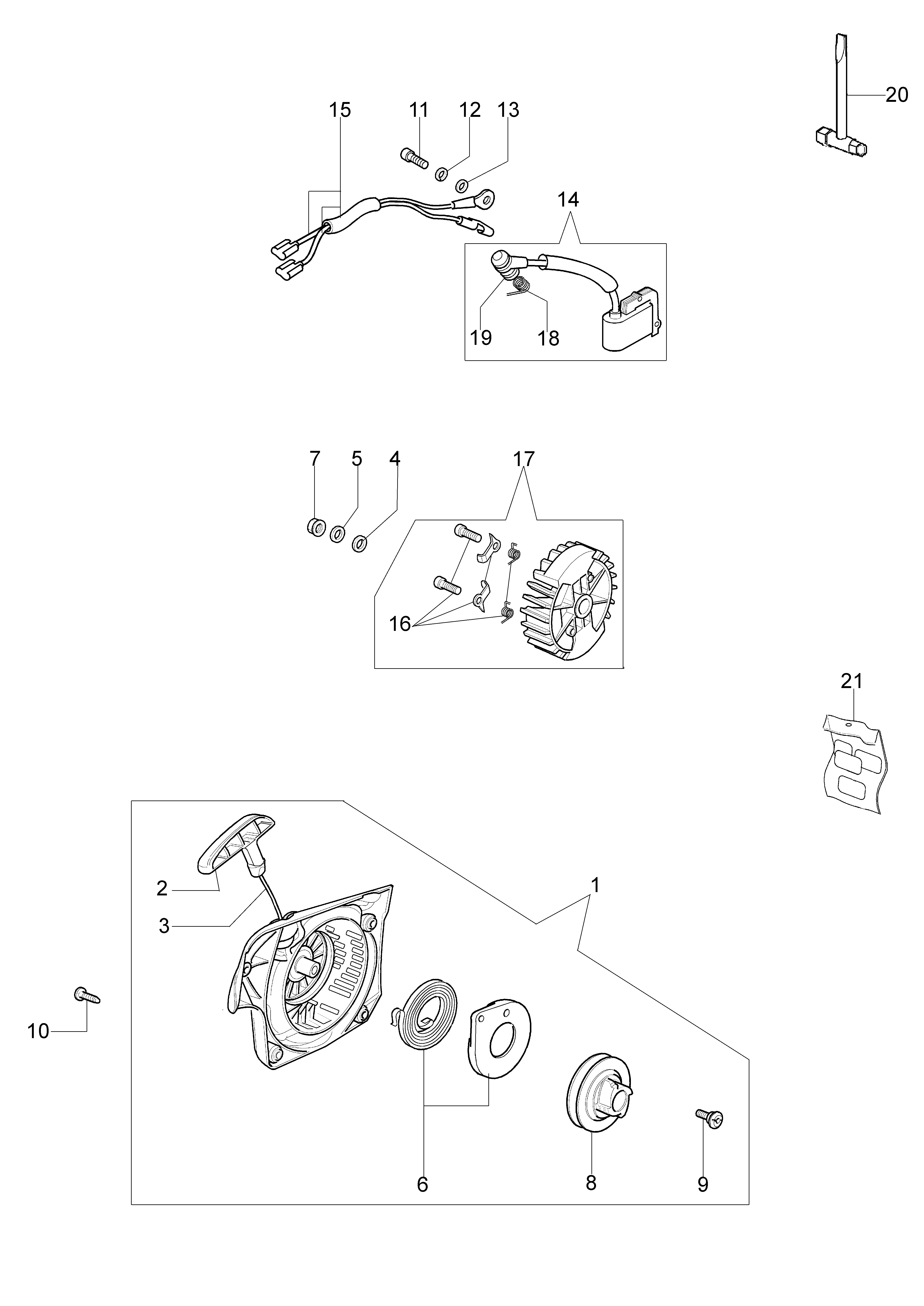 Starter assy