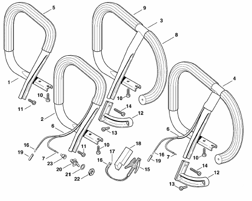 Handlebar - Heating element