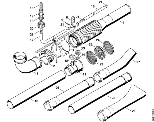 H-Pleated hose