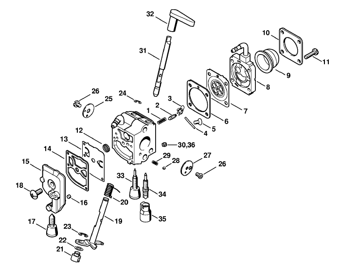 Carburetor C1QS105