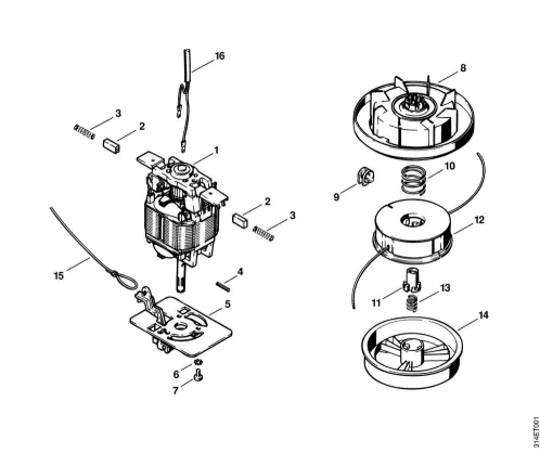 A-Electric motor