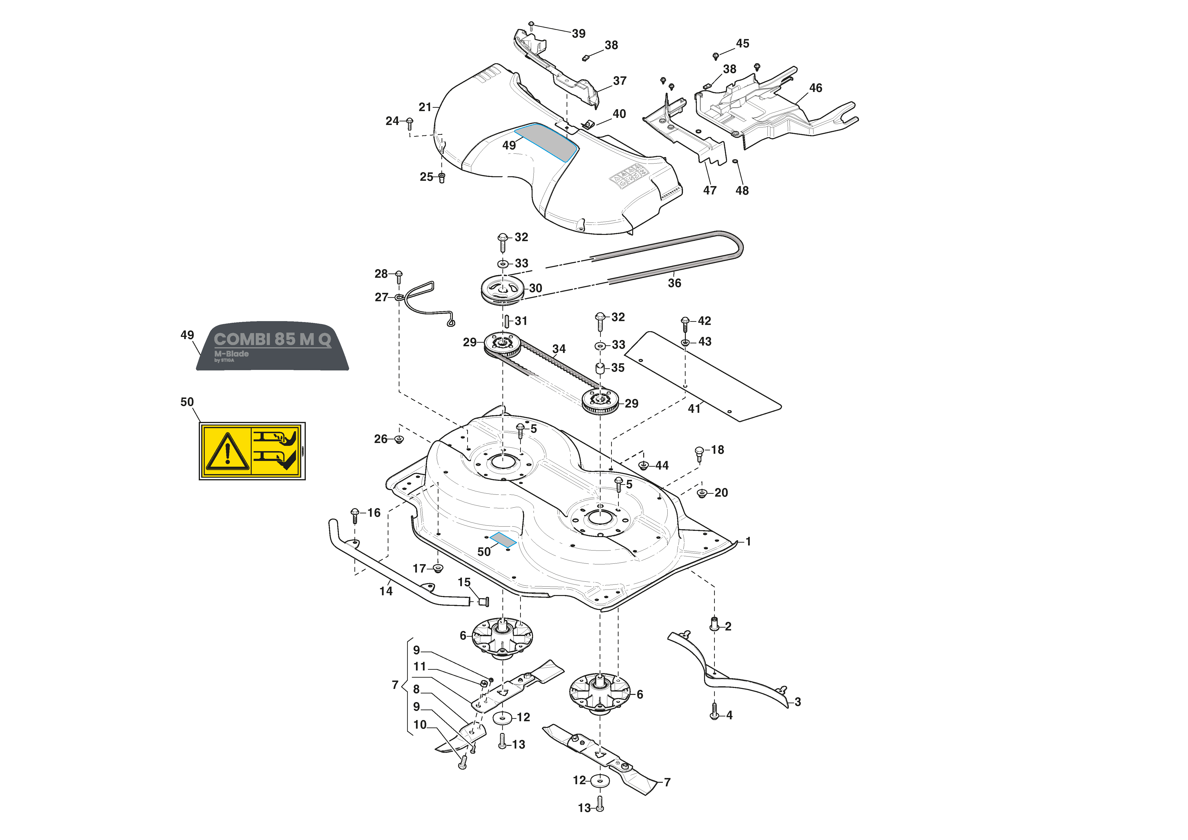 Transmission and Blades