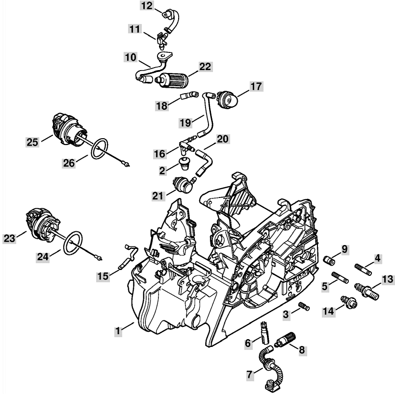 Engine Housing- Ergostart