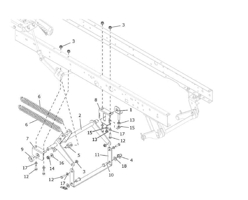 DECK LIFT REAR
