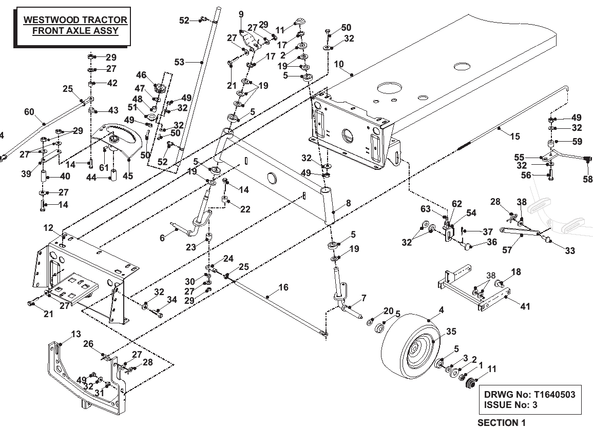 Front Axle Assembly