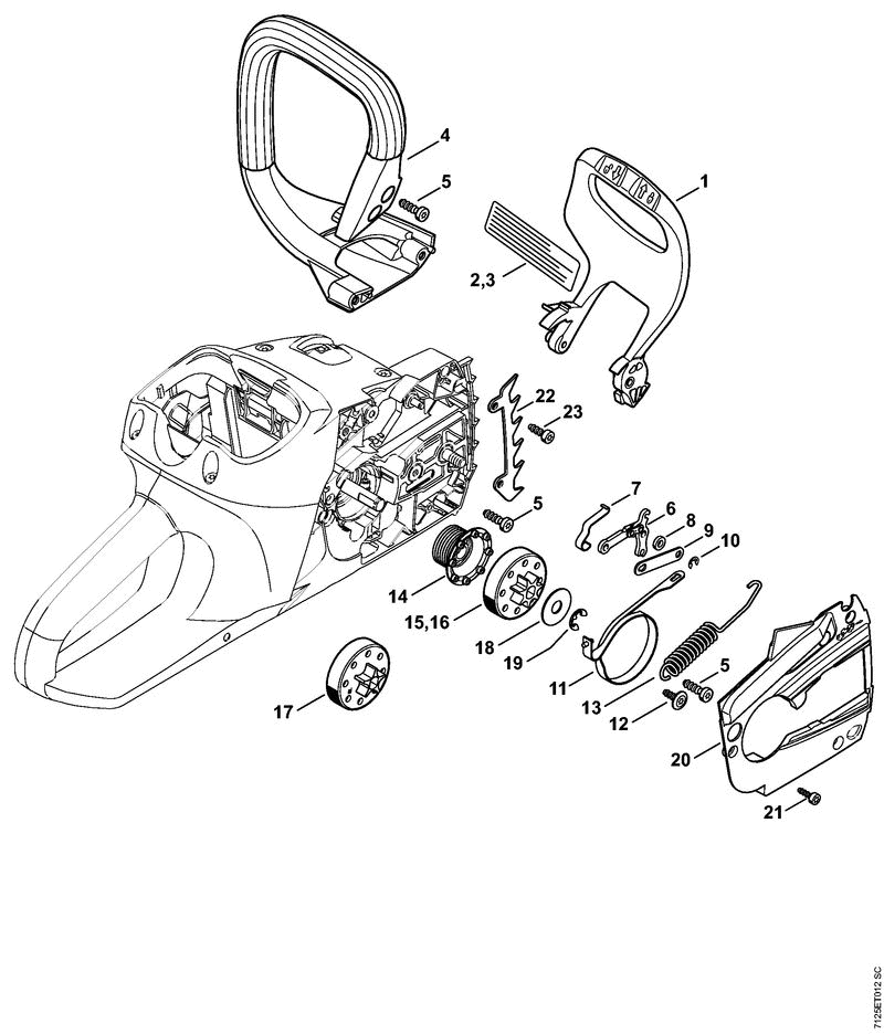 C CHAIN BRAKE