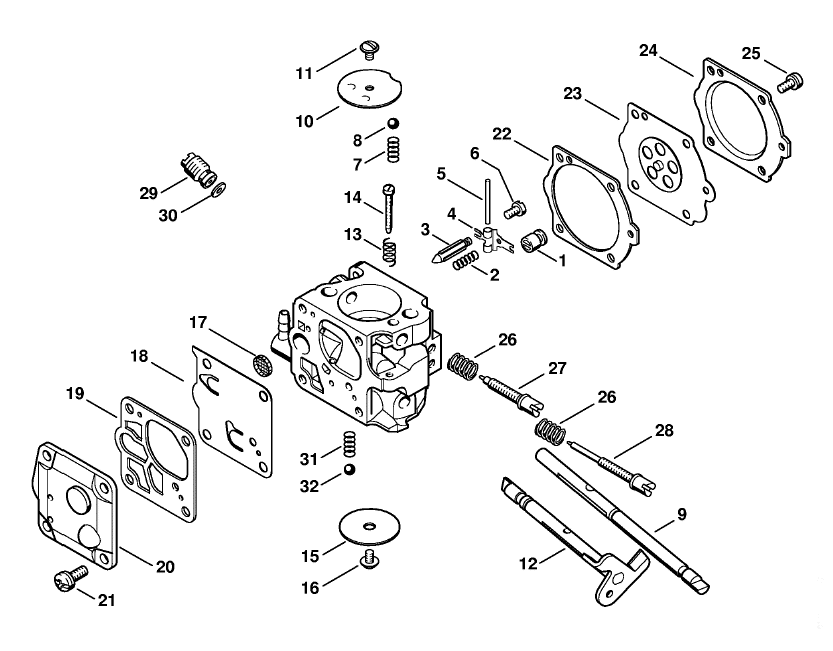 Carburetor WJ-113