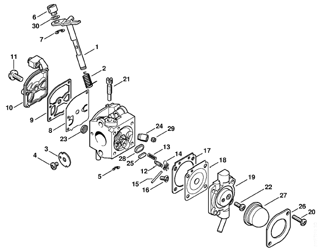 Carburetor C1Q-S50 BG 55